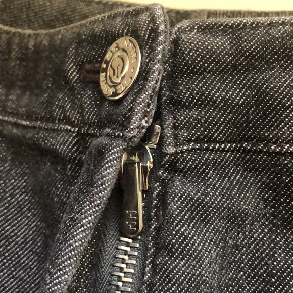 St John Sport by Marie Gray Grayish Black Wash Denim Jeans Size 10 - Picture 7 of 11